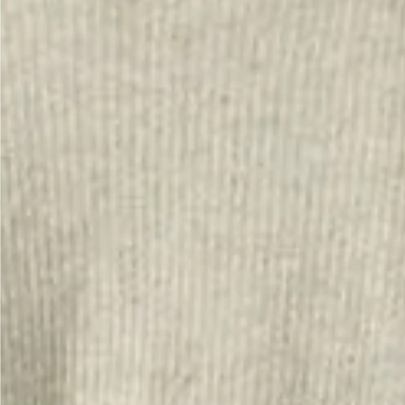 TOPSHOP  Mock Neck Oatmeal Neutral Puff Drop Sleeve Soft Wool Blend Sweater - Picture 3 of 14